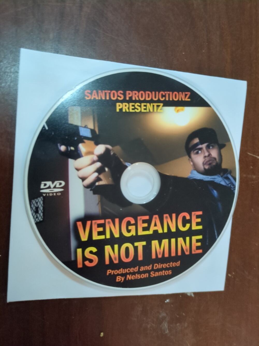 vengeance is not mine Nelson Santos DVD disc only